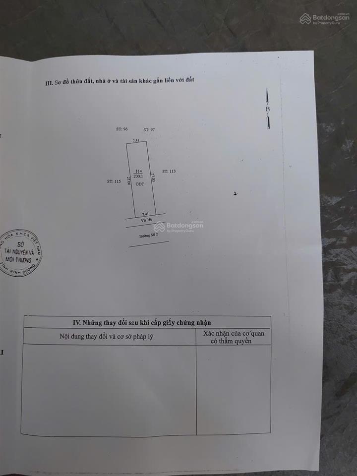 Bán lô đất đường số 2 khu dân cư tương bình hiệp ngang 7,5m vị trí đẹp dân cư đông kín