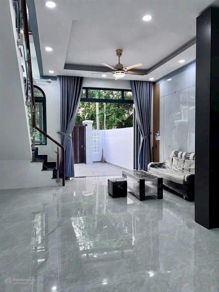 Bán nhà mới xây 1 trệt 1 lầu mặt tiền dx90 hiệp an đường nhựa 6m thông nằm sát phan đăng lưu