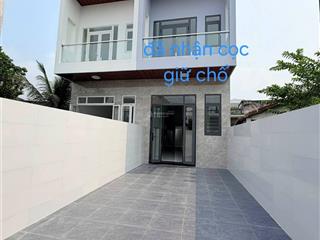 Bán nhà mới xây 1 trệt 1 lầu nằm ngay ngã 4 sở sao phường định hòa cách nguyễn văn thành vào 50m