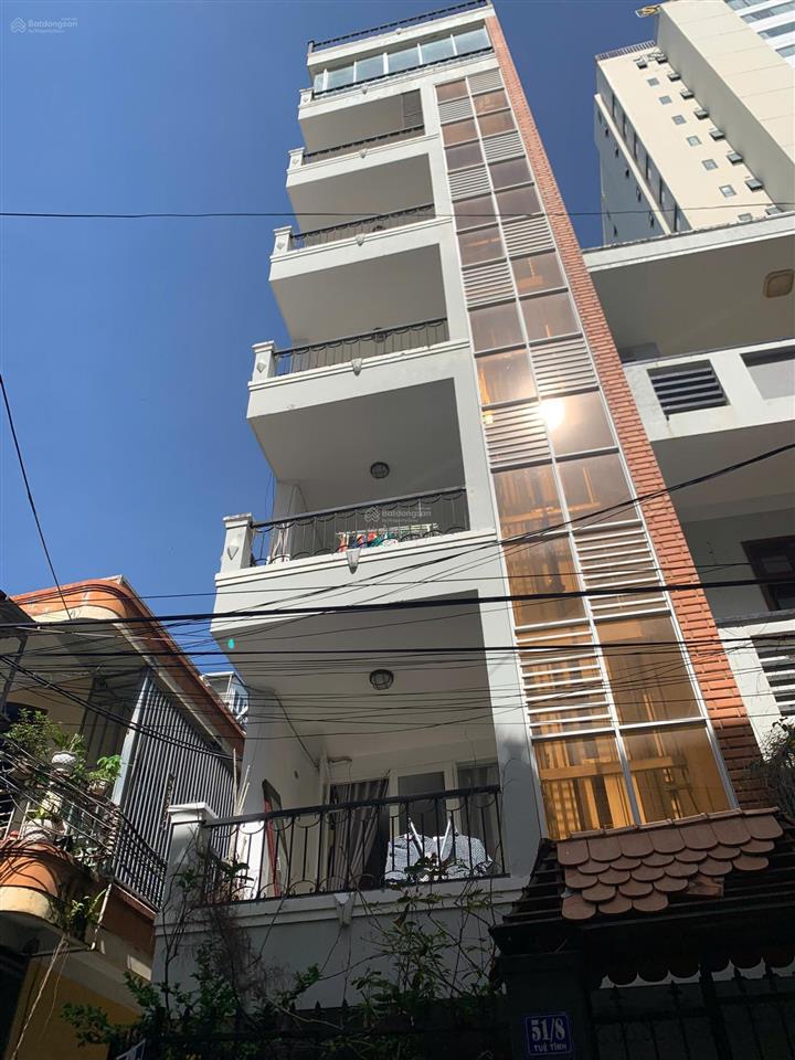 Cần bán tòa nhà căn hộ 7 tầng phố tây tuệ tĩnh vị trí vàng, ngay sát biển trần phú, nha trang