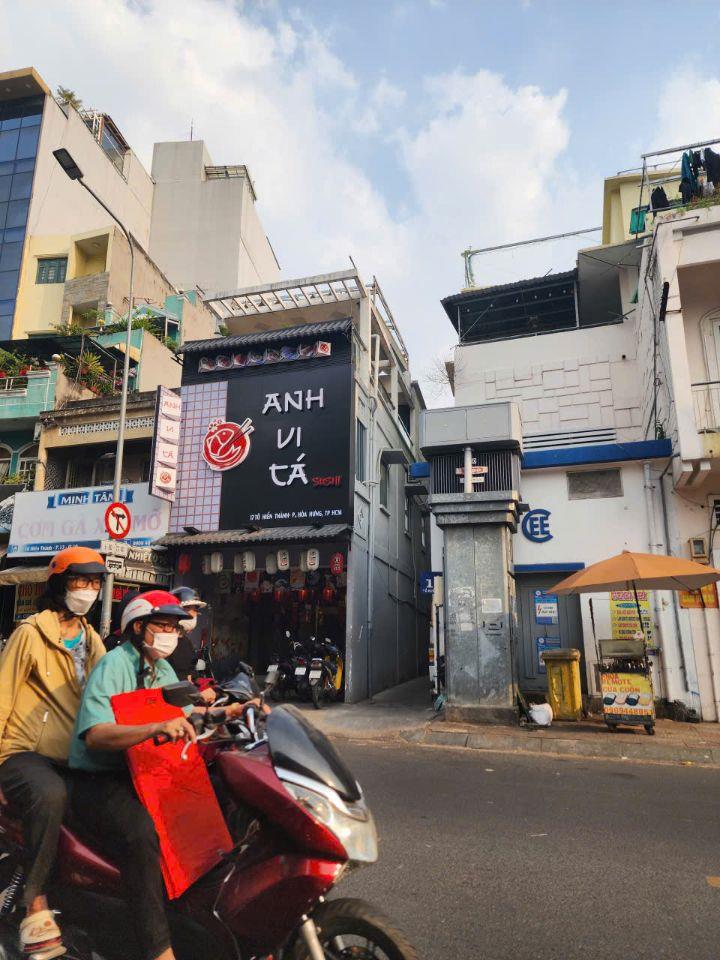 36 tỷ! Bán mặt tiền Tô Hiến Thành Quận 10 - Nở hậu 11.58m x 17m - tiện  xây