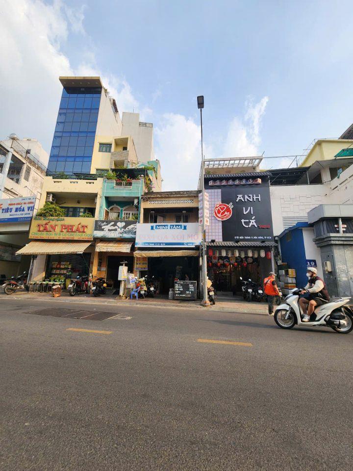 36 tỷ! Bán mặt tiền Tô Hiến Thành Quận 10 - Nở hậu 11.58m x 17m - tiện  xây