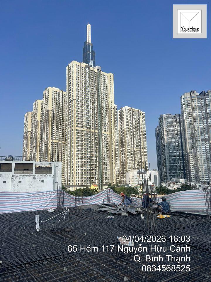 75 Tỷ! Bán Tòa Nhà 1035m2 sàn Nguyễn Hữu Cảnh Bình Thạnh - NH: 15,5x21,02m - Hầm 7 Tầng