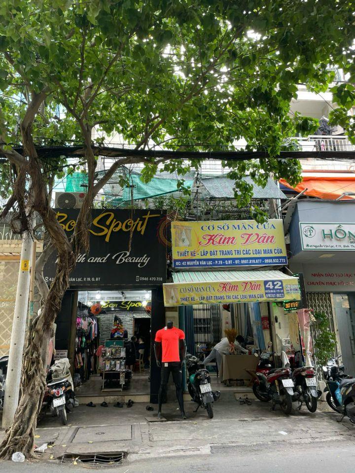 32 Tỷ! Bán Mặt tiền Thương Hiệu Nguyễn Văn Lạc, Bình Thạnh - 5,88x20,2m - tiện xây mới