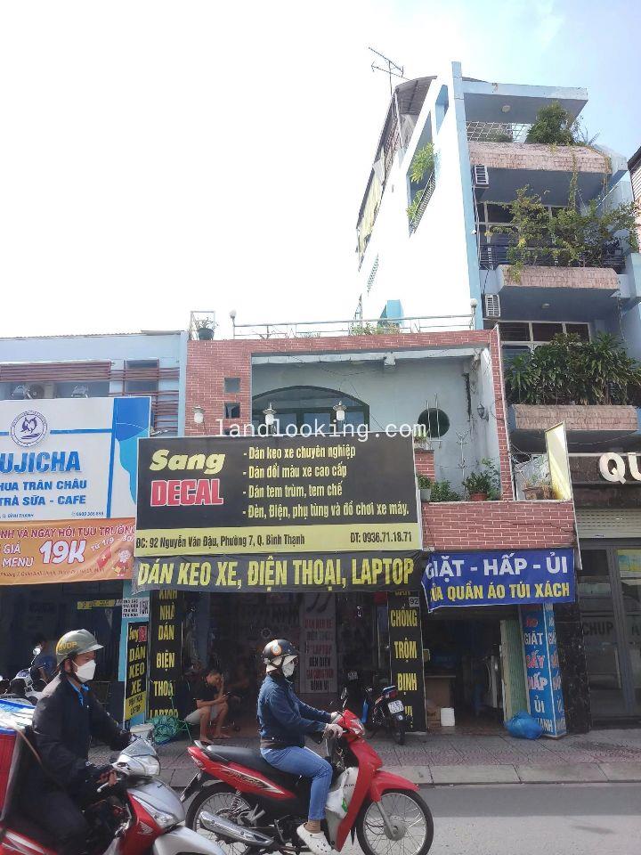 24,5 Tỷ! Siêu phẩm ngang LỚN Mặt Tiền Nguyễn Văn Đậu, Bình Thạnh - 6,2x22,4m tiện xây MỚI