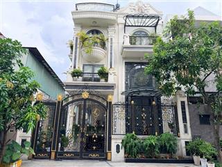 36.5 Tỷ! Bán Biệt Thự Siêu VIP Khu Bình Lợi Quận Bình Thạnh - có Hầm 4 Tầng - 10x18,5m