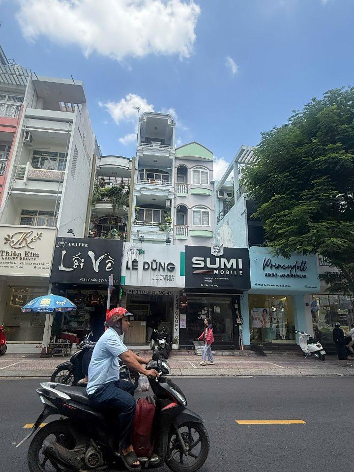 Chủ cần tiền giảm sốc 10 tỷ - Bán nhà mặt tiền Lê Văn Sỹ Q.3 (6x17m) 4 tầng - Giá chỉ 35 tỷ