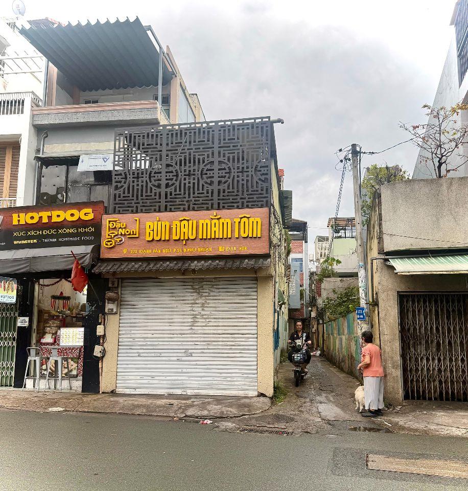 Bán Nhà Mặt Tiền Đặng Văn Ngữ, P.14, Phú Nhuận – 97.6m², Hẻm Hông 3m, Giá 17 Tỷ