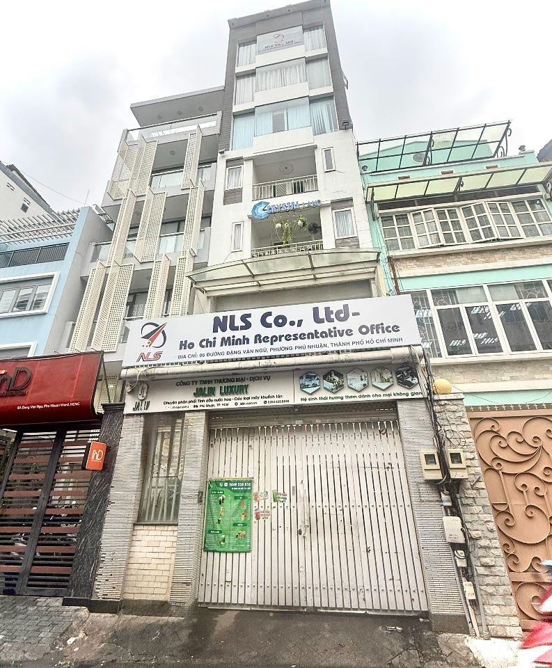 38.5 Tỷ! Bán Mặt Tiền Đặng Văn Ngữ, Phú Nhuận – 103,1m² (5.6x18.5m), Hầm 8 Tầng, HĐT 60tr