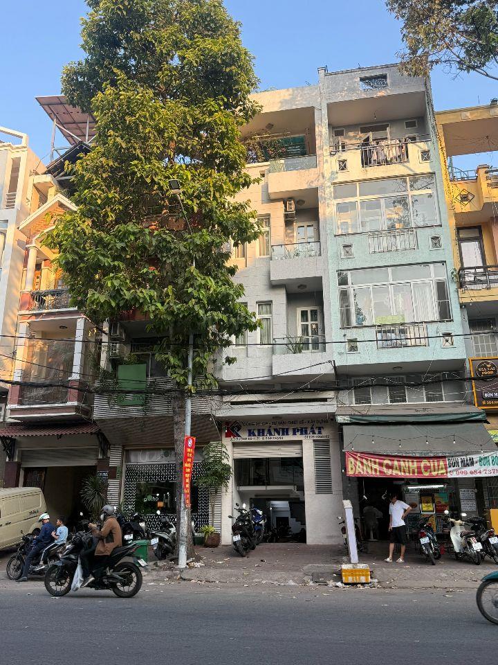 Bán nhà 80m² mặt tiền Nguyễn Gia Trí P.25 Bình Thạnh – Kết cấu bán hầm 4 tầng giá 23 tỷ