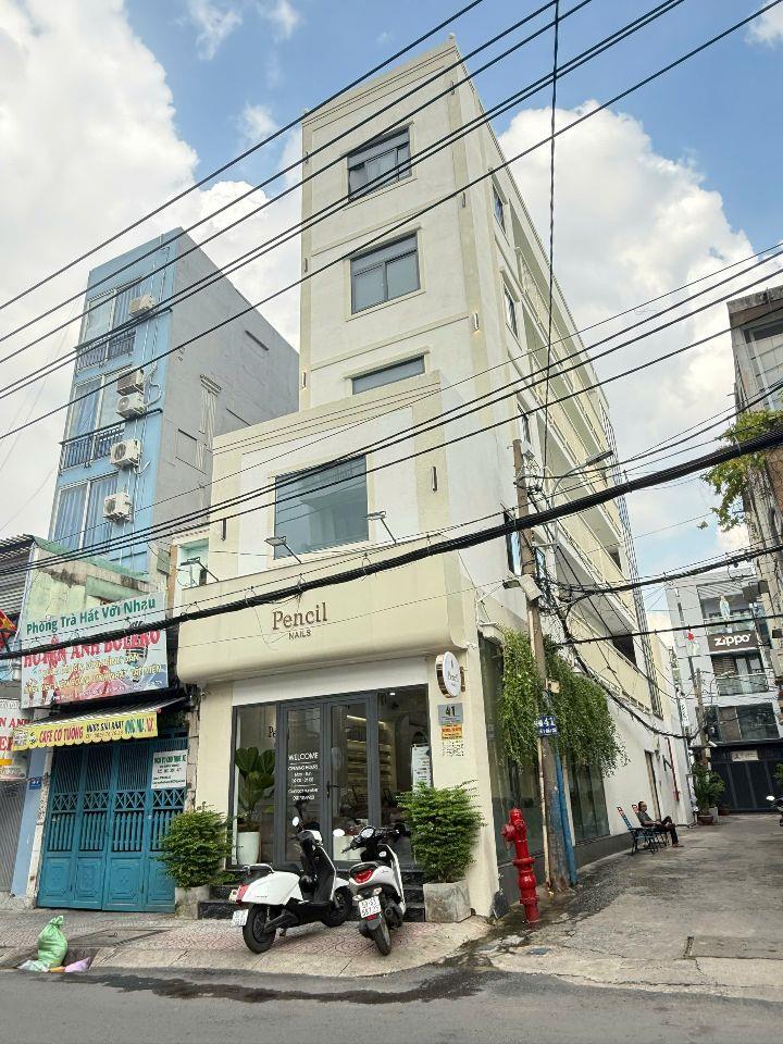24 Tỷ! Bán Tòa 20CHDV ngay Nơ Trang Long Bình Thạnh 4,7x8m 6 Tầng Dòng Tiền 120Tr/Th 