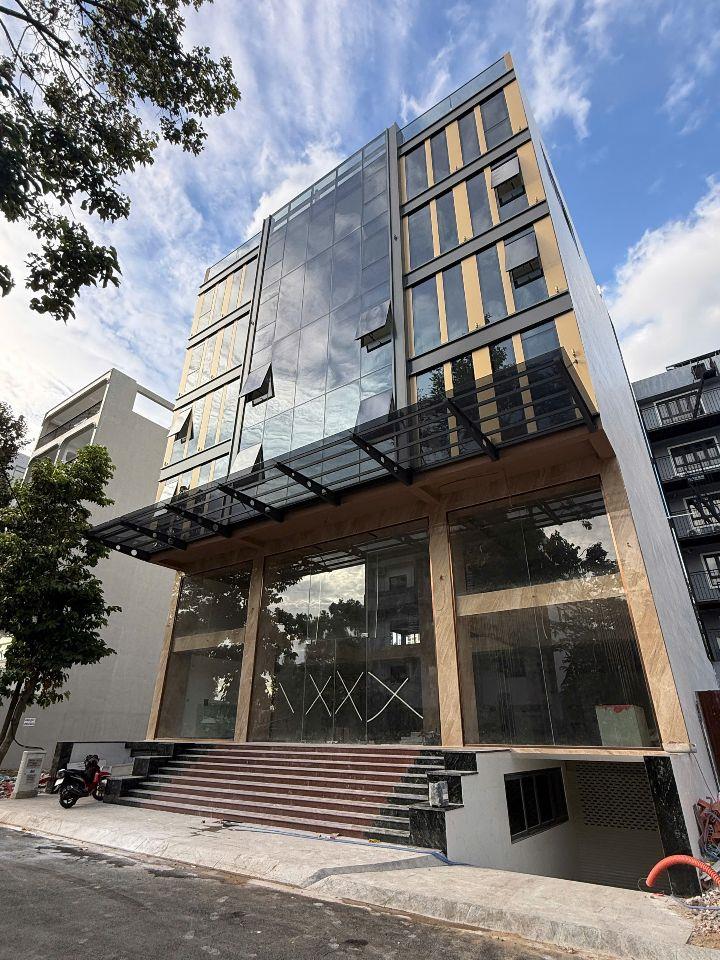 Bán tòa nhà góc KDC Huy Hoàng, Thạnh Mỹ Lợi – 320m² đất, sàn 2.750m² – HĐ thuê 400 triệu
