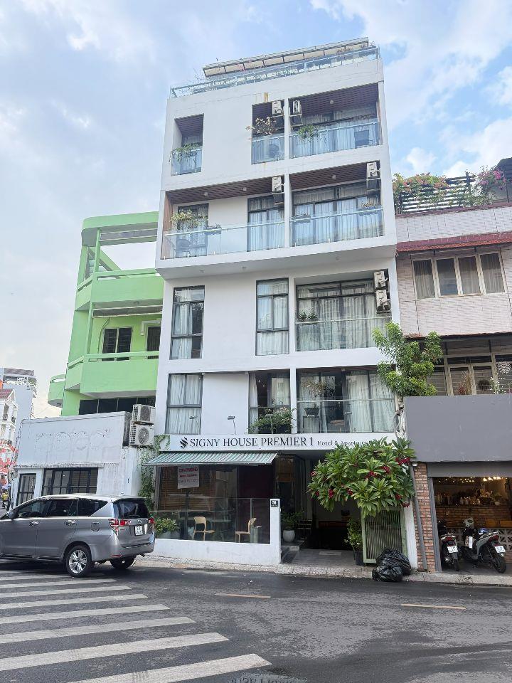 Bán Tòa Nhà CHDV Q1 - Trần Quý Khoách: 8.2x17m, Hầm 5 Tầng, HĐT 170Tr/Th 