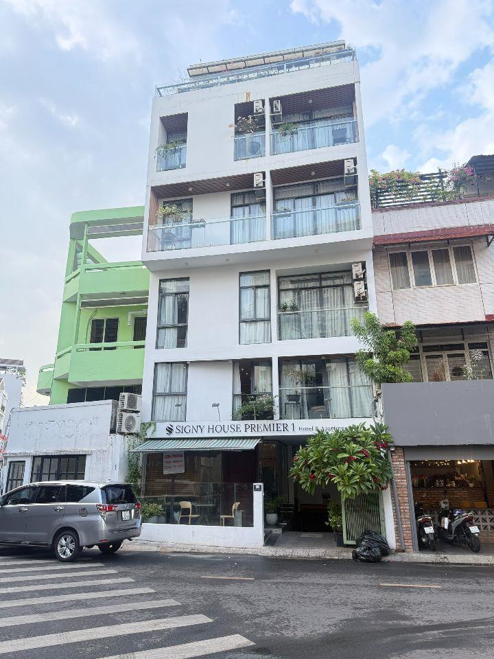 Bán Tòa Nhà CHDV Q1 - Trần Quý Khoách: 8.2x17m, Hầm 5 Tầng, HĐT 170Tr/Th 
