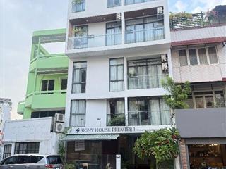 Bán Tòa Nhà CHDV Q1 - Trần Quý Khoách: 8.2x17m, Hầm 5 Tầng, HĐT 170Tr/Th 