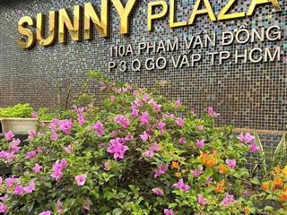 Chủ cần bán ch sunny plaza, phạm văn đồng, gò vấp 2pn= 4ty980 ko bao 5%(bớt xíu) 0909 630 ***. sang