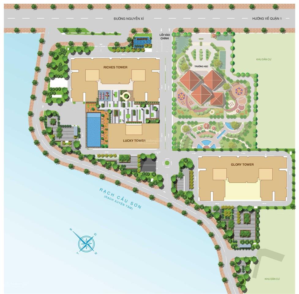 Cho thuê gấp ch richmond nguyễn xí, 2pn = 12tr.  0909 630 *** sang