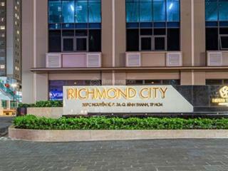 Chủ cần bán ch richmond city nguyễn xí bt 66m2 2pn 2wc ntcb=5tỷ(hdmb không bao 5% sổ)  0909 630 ***