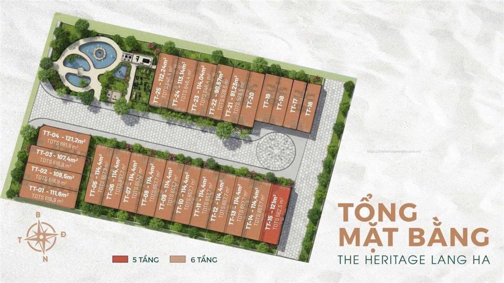 The heritage 29 láng hạ cần bán gấp căn đầu hồi đẹp  0965 826 ***