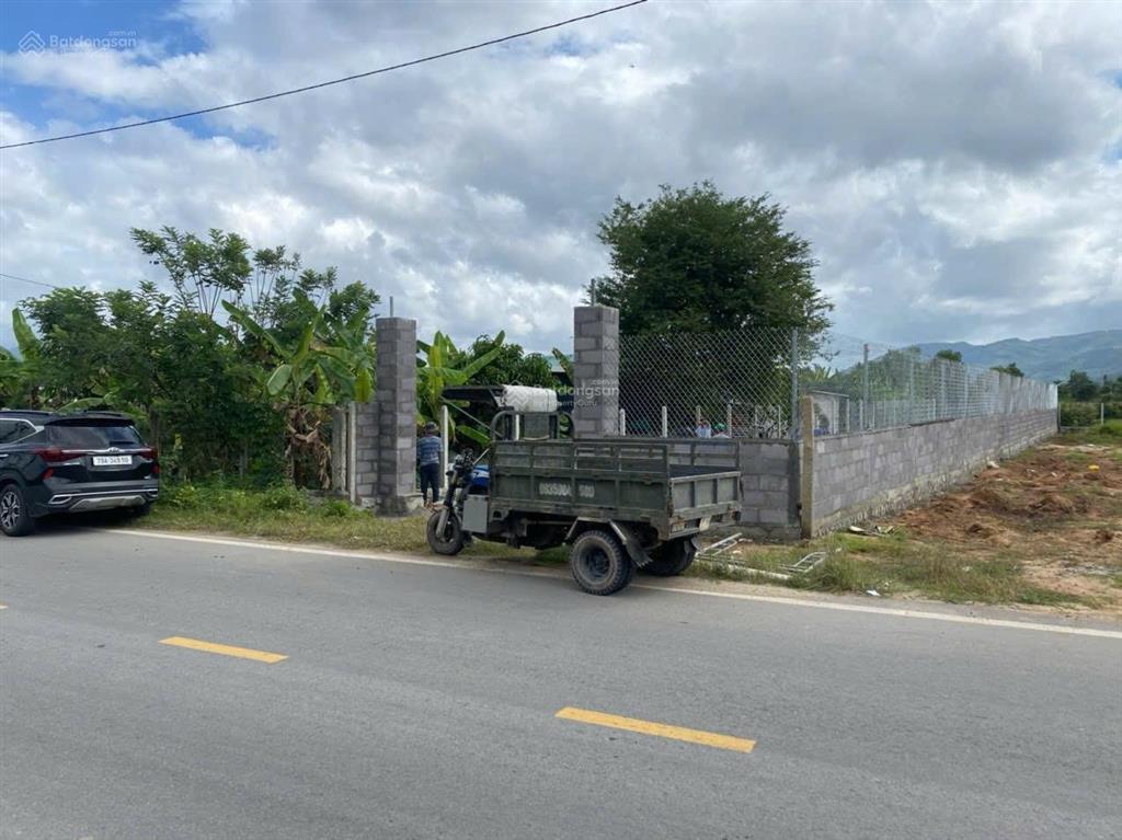 Đất full thổ cư mặt tiền hương lộ 39, xã suối tiên, diên khánh. 319m2 ngang 7,4m
