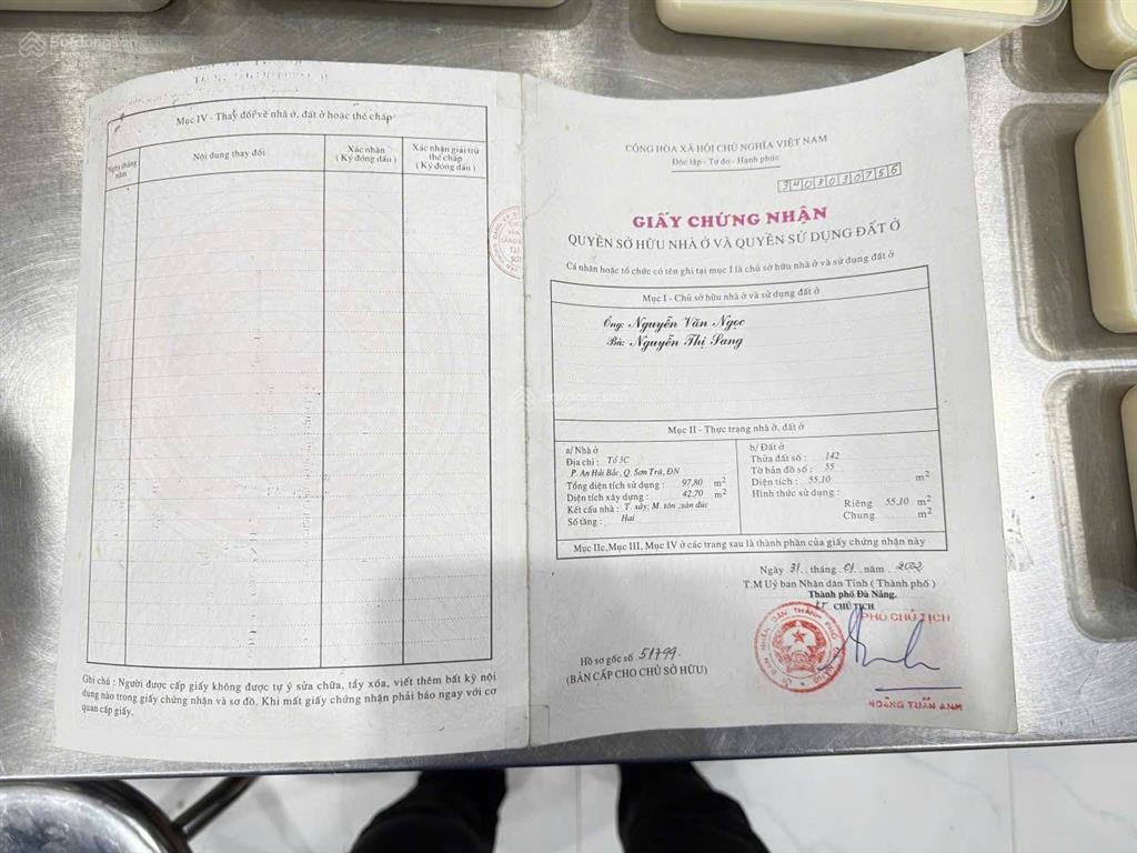 Hiếm! nhà 2 tầng góc mặt tiền an nhơn 10, sơn trà, vị trí vàng