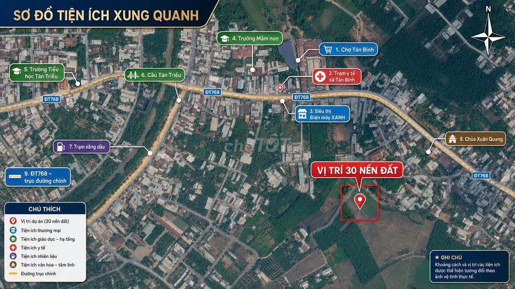 Đất dành cho Khách đầu tư Giá F0, mới ra sổ, lô mặt tiền góc hơn 1 tỷ