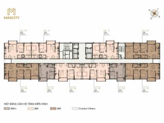 Bán căn hộ 2pn, 2wc, 81m2 tại mascity bắc giang, giá 3,350 tỷ vnd