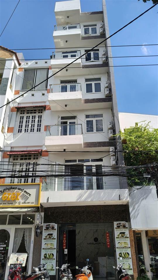 Bán nhà 6 tầng mặt tiền hồng bàng  nha trang, có thang máy