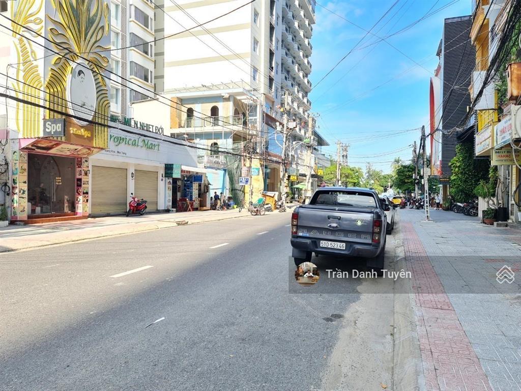 Đất khu phố tây vị trí kinh doanh mặt tiền trần quang khải  tp nha trang, ngang 4,8m