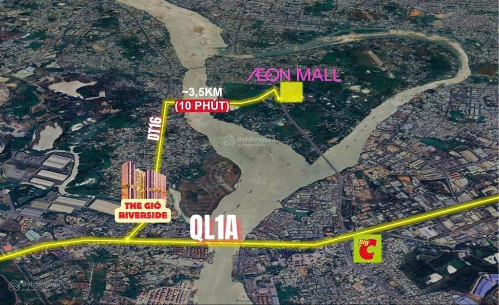 Bán 65m2 the gió giá all in bao thuế phí 2.9 tỷ 2pn 2wc