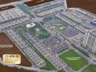 Biệt thự 133m  mua trực tiếp chủ đầu tư, trả trước 10tỷ(30%) nhận nhà ngay. 3 tầng nổi + 1 hầm.