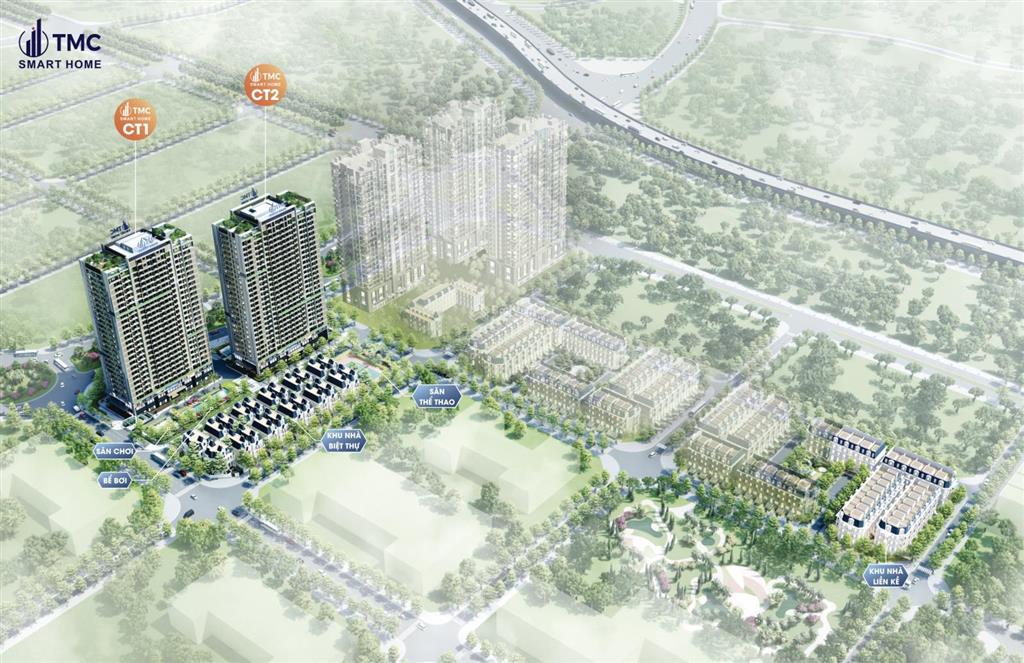 Nét căng "căn góc" 3pn3wc (105m2) tmc smart home  đơn giá chỉ 112tr/m2  rẻ nhất khu tây hồ tây