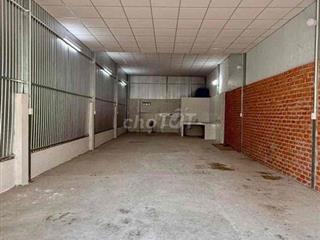 Cho Thuê Nhà Làm Kho .Sản Xuất..MT Hẻm Xe tải HT17..Dt:6x23m Suốt