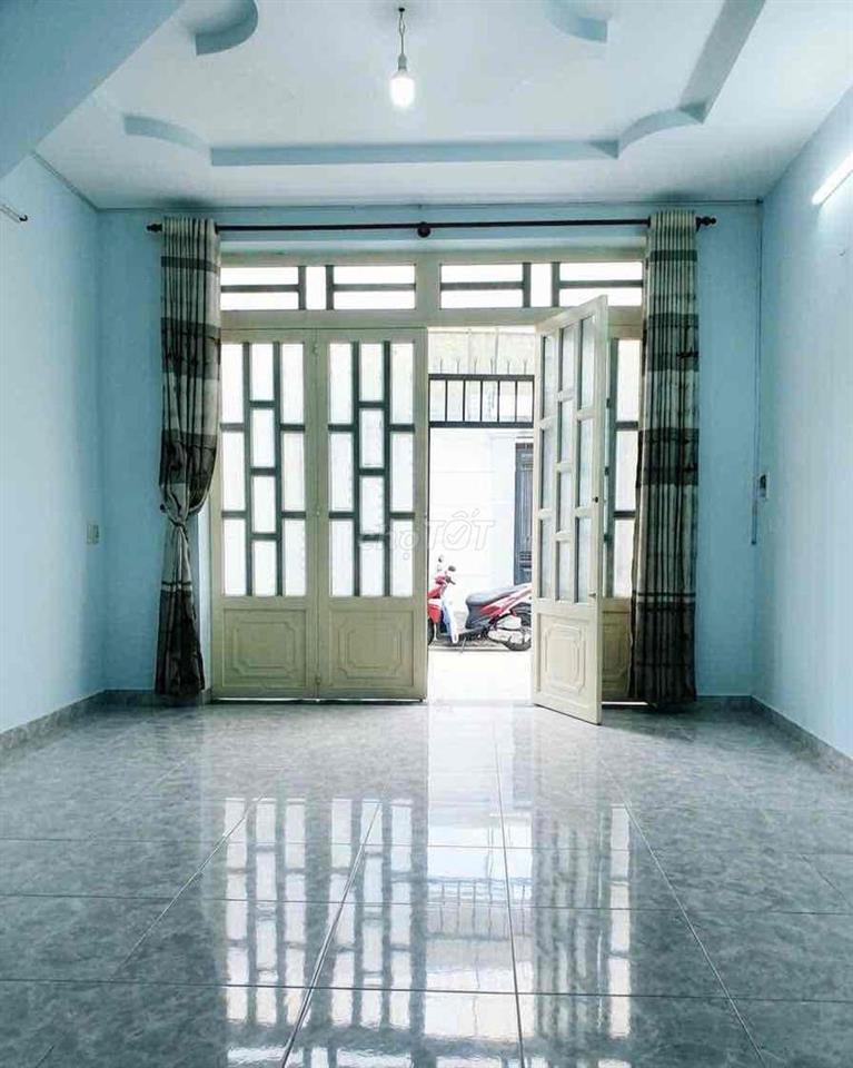 Cho Thuê  Nhà 1 Lầu 2pn2wc.Sạch sẽ..Hẻm 🚗 sát LVK.Q12.Dt:4,5x9m
