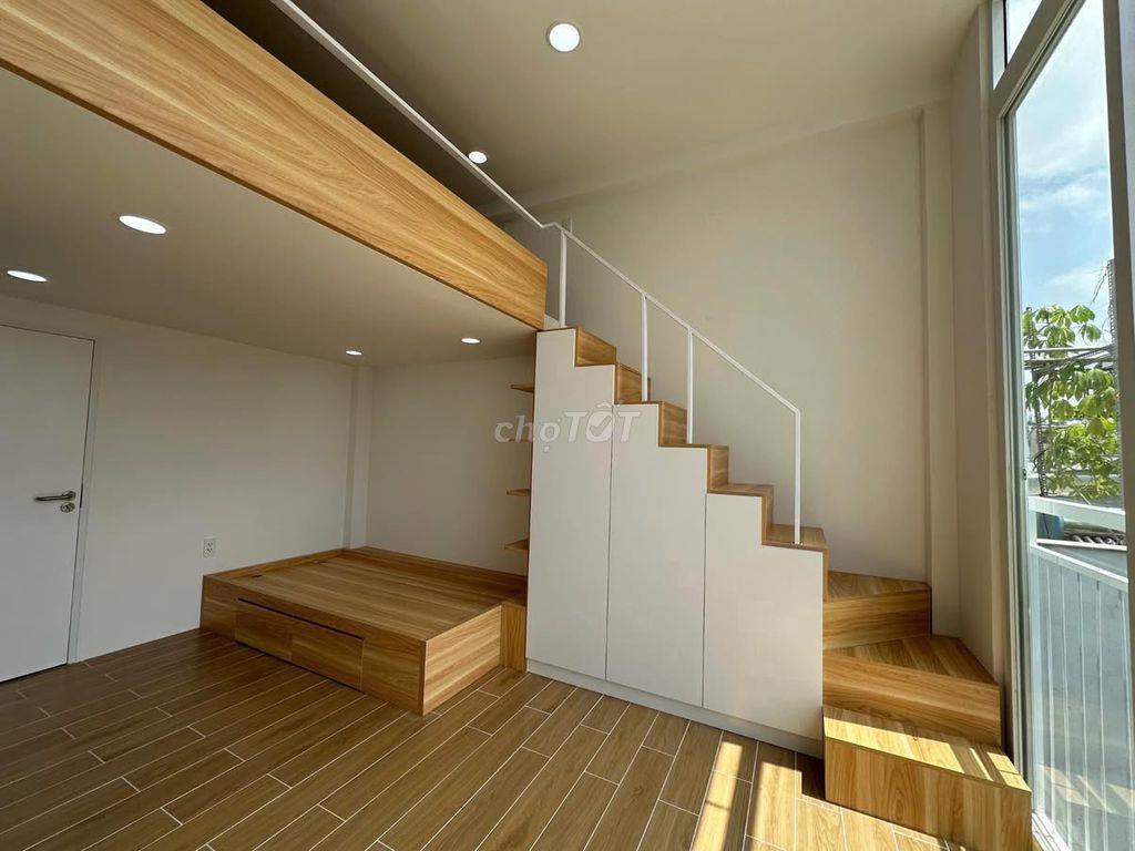 Pass Phòng duplex căn hộ dịch vụ Mới Bình Thạnh