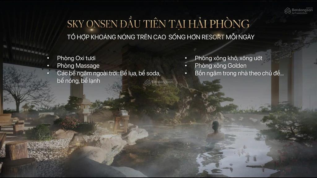 Căn hộ 2,5 phòng ngủ 89,2m2 giá 5,2 tỷ golden crown hải phòng