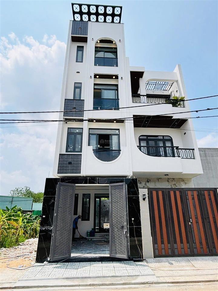 Cc bán nhà mới 1trệt 1lửng 2lầu 1tum, hẻm 160 đường 1, p.long trường q9  giá 5.860tỷ tl