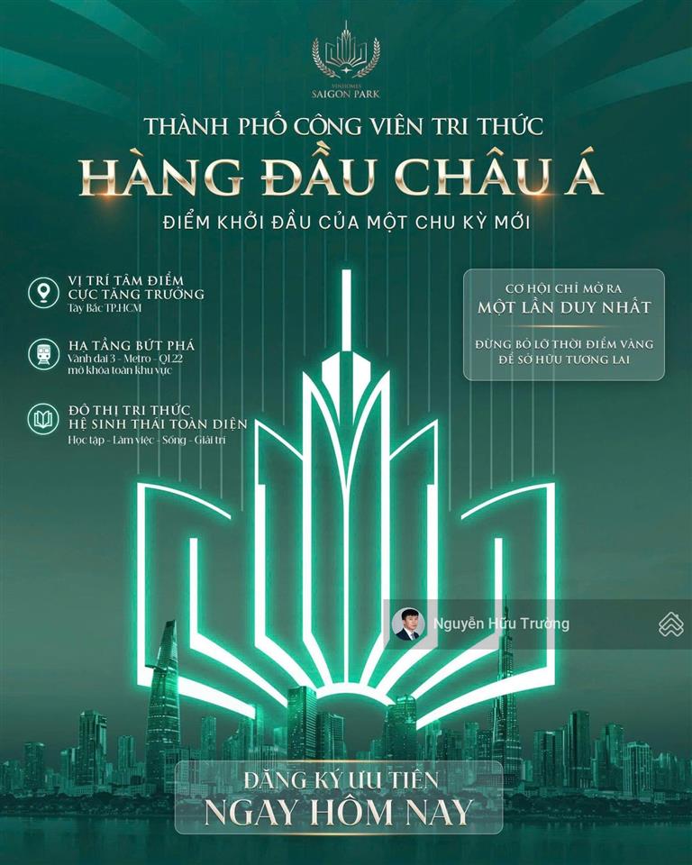 (best) vinhomes saigon park mở bán nhanh đợt đầu biệt thự, ưu đãi gốc 5 năm, quyền chọn căn 