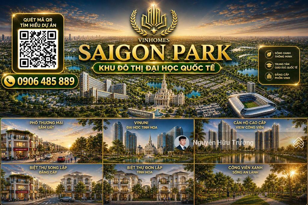 Vinhomes saigon park mở bán nhanh đợt đầu, chọn căn đẹp, căn góc, căn đầu tư dễ ra hàng,  ngay