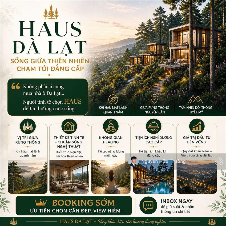 Prime apartment gọi tên haus dalat. căn 1pn hiếm, ưu đãi lãi suất, ck cao,  để nhận full offer