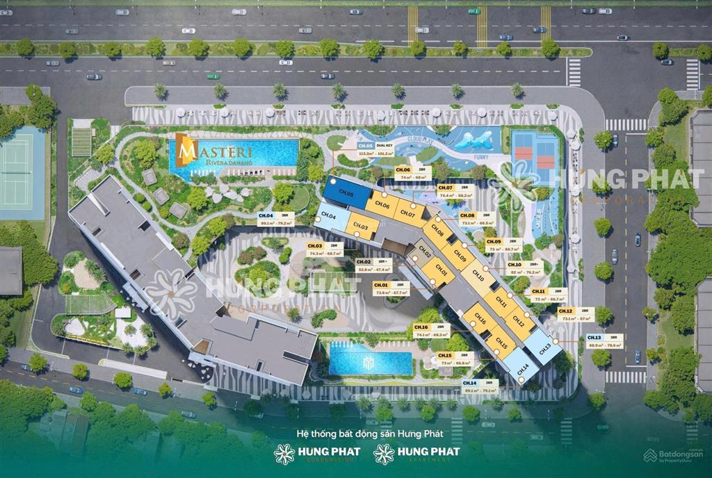 Độc quyền căn 3pn view trực diện sông dt80m2  hàng trực tiếp từ cdt  sẵn sàng bàn giao t10/2026