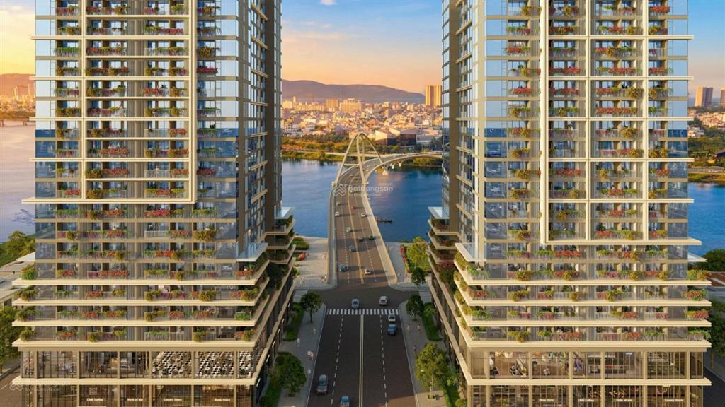 Nổi bật căn góc 3pn trực diện sông  trọn vẹn tầm view xem pháo hoa quốc tế