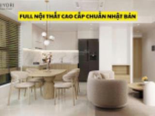 Hiyori aqua  view biển sơn trà, 2pn tầng 20, nội thất cao cấp theo tiêu chuẩn nhật bản