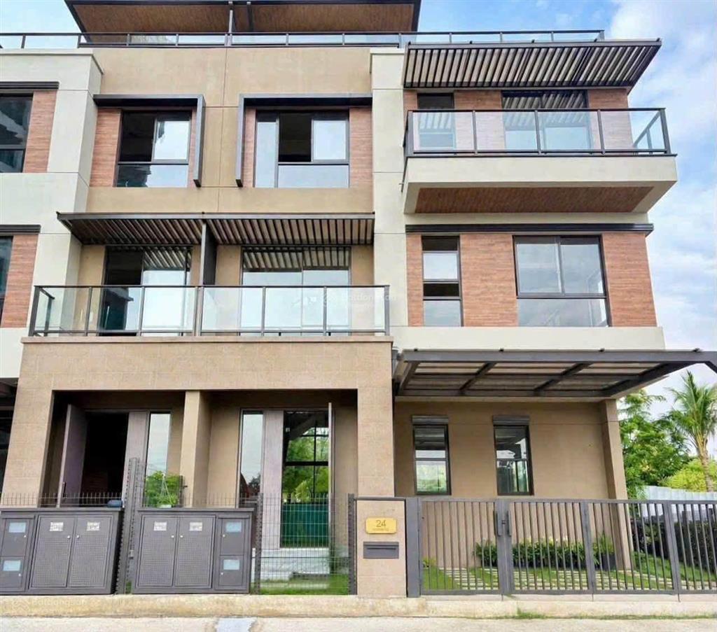 Biệt thự phố trellia cove, khu liền kề giới hạn sang trọng kđt mizuki park, 2 mặt view sông