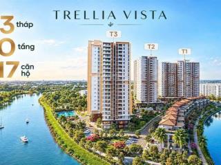 Mở bán căn hộ cao cấp ven sông trellia cove,ký hdmb 10%, gía từ 3,990 tỷ. thanh toán nhẹ 2%/2 thang