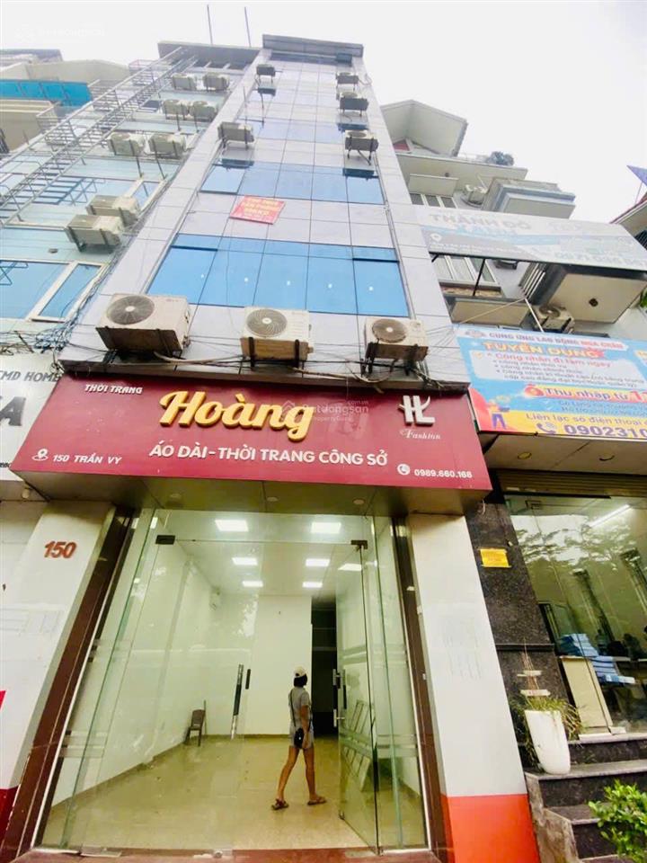 Cho thuê mặt bằng kinh doanh sầm uất 150 trần vỹ (cầu giấy) đẹp 65 m2 giá chỉ 12,8 triệu