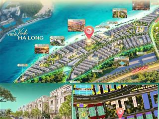 Bán song lập áp góc vịnh bình minh bm5801, 162m² giá 12,62 tỷ  giáp biển, gần công viên