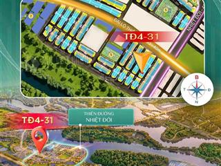 Bán nhanh td431 thiên đường nhiệt đới | lk giãn xây 60m² | giá đất chỉ 4,473 tỷ