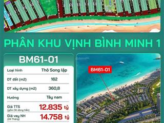 Đẳng cấp bm6101 biệt thự ven biển hạ long quỹ hàng hiếm "chậm là mất"
