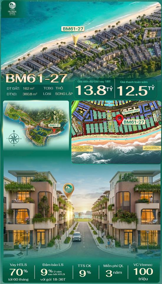 Siêu phẩm song lập biển bm6127 sở hữu hôm nay, gia tăng giá trị ngày mai